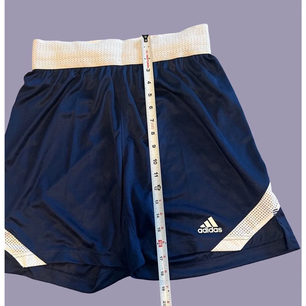 ADIDAS Icon Squad Basketball Shorts, Navy Blue, 6